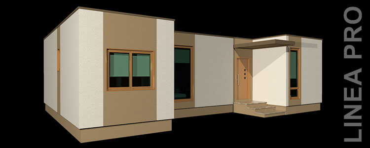 Casa moderna 72 m2 modelo B